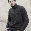 MERINO ROLL NECK SWEATER R1949