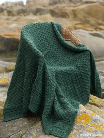 Honeycomb Wool  Throw