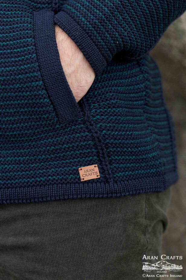 MEN'S STRIPE CARDIGAN X5582 - Image 9